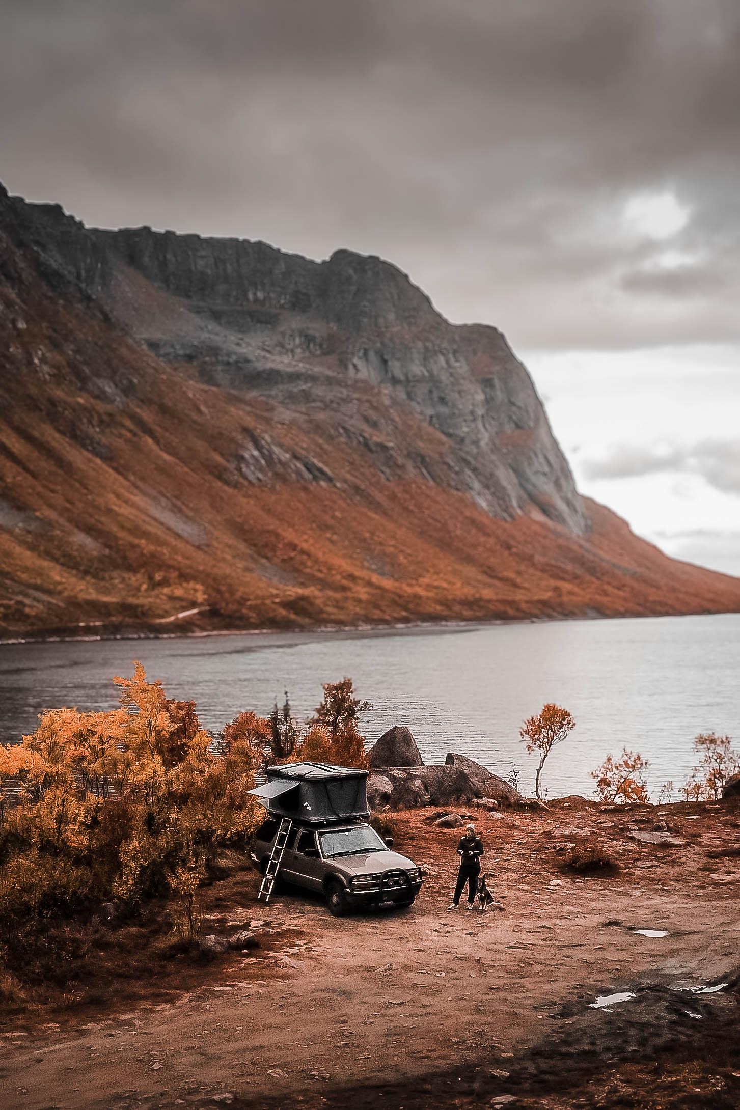Overlanding in Norway with a dog and 4x4 – AppSec expert practicing real-world resilience.